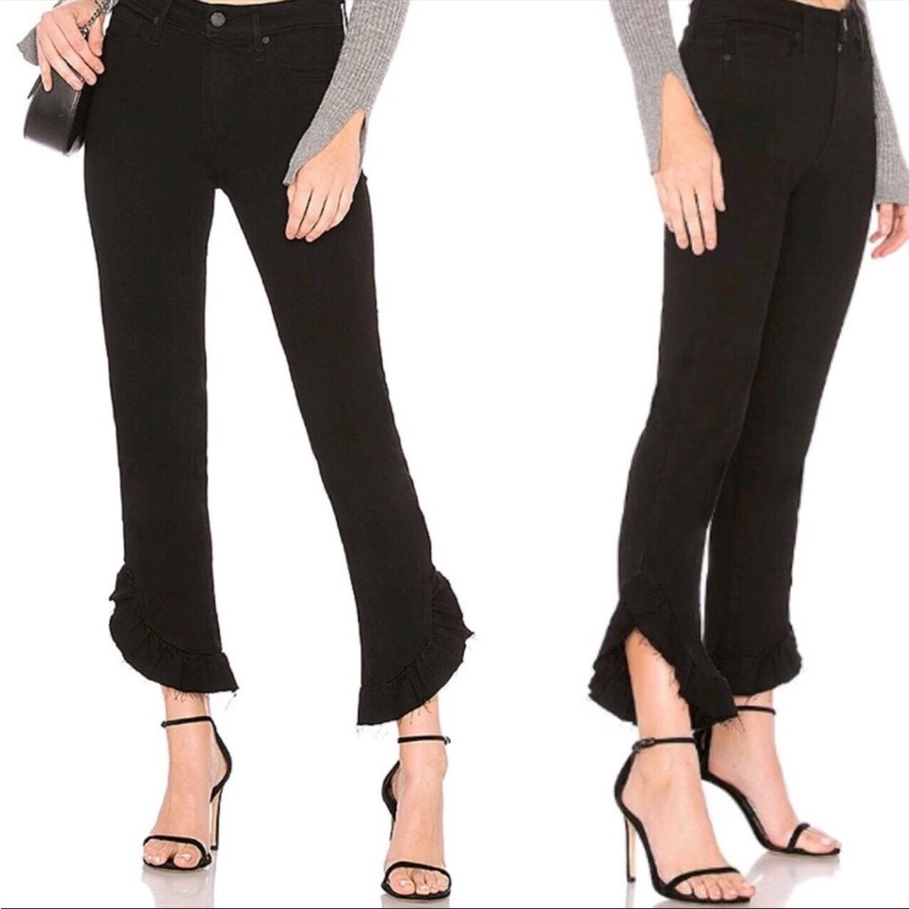 Paige Hoxton Straight Ankle Jeans
